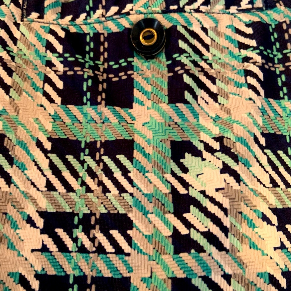 EP New York Plaid Pleated Skort Color Inky Size Small Golf Tennis Pickleball - Picture 9 of 11